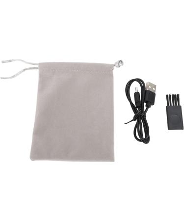 Self Sharpening Beard Trimmer Low Noise Pocket Beard Trimmer Wet and Dry Rechargeable Zinc Alloy Magnetic Head Home Travel for Men (Black) - Buy Online on GoSupps.com