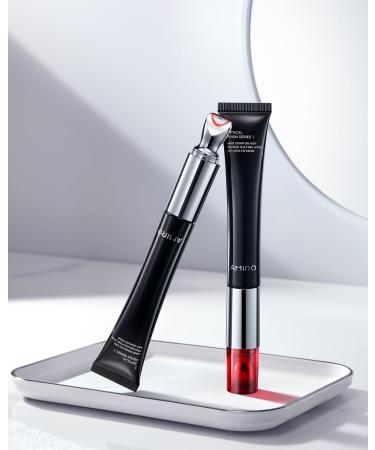 AMIRO Red Light Eye Cream with Microcurrent Massager PDRN 0.01% Peptide & Hyaluronic Acid Formula Hydrating & Firming Under Eye Serum for Dark Circles Puffiness & Fine Lines 1.06oz - Buy Online on GoSupps.com