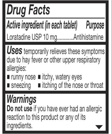 Rising Pharma Allergy Relief - Loratadine 10mg Tablets - 300 Count, Antihistamine Allergy Relief - Buy Online on GoSupps.com