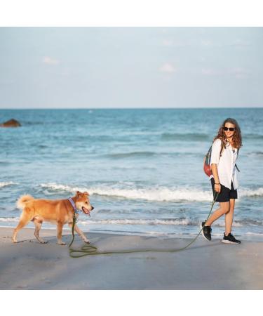 Wolfone 1.5m Army Green Dog Drag Line - Waterproof Durable Training Leash for Recall Swimming & Outdoor Activities - Buy Online on GoSupps.com