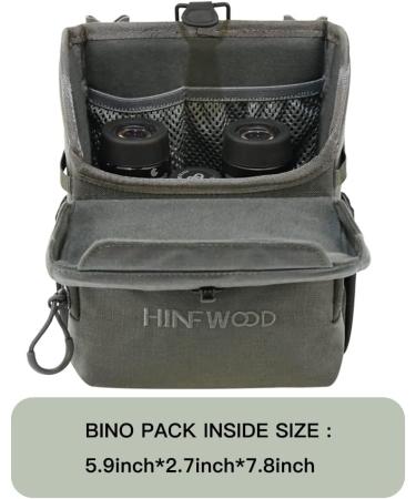 HINFWOOD Binocular Harness Chest Pack 500D Nylon Ripstop for Men and Women - Ideal for Hunting, Shooting, Fishing, and Hiking - Gray - Buy Online on GoSupps.com