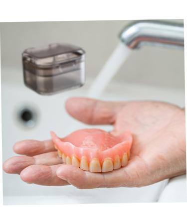 Portable Denture Box & Retainer Carrier - Travel Holder for Cleaning | Black Proton Pet Holder - Buy Online on GoSupps.com