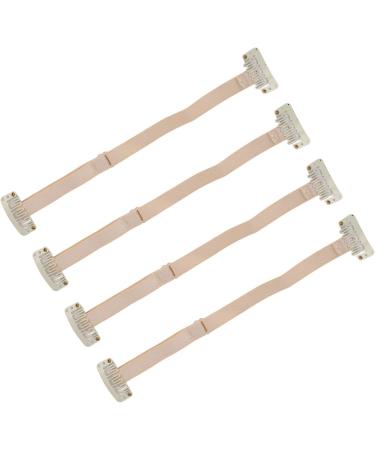 Verdant Touch PU Leather Face Lifting Headband Large Capacity Makeup Organizer Bag Multi-Partition Waterproof Mocha Brown 4 Adjustable Elastic Bands with Clip - Buy Online on GoSupps.com