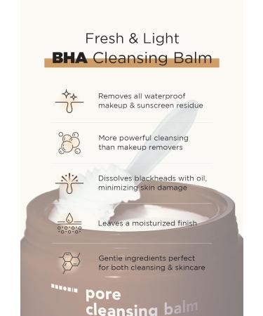 Hanskin BHA & Vitamin C Cleansing Duo BHA Pore Cleansing Balm & Vitamin C Powder Cleanser | Clear Skin Blackhead Removal & Exfoliation for All Skin Types | Korean Skincare Set K-Beauty Facial Care - Buy Online on GoSupps.com