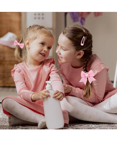 Bekecidi 20-Piece Bow Hairdress Set - Pink Sequin Hair Clips & Rubber Bands for Girls - Buy Online on GoSupps.com