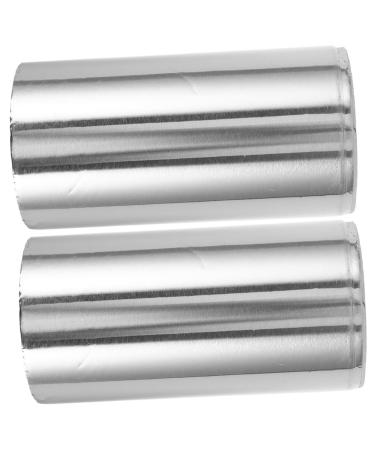ERINGOGO Feuilles D'aluminium Dissolvantes pour Vernis Gel 2 Rouleaux 3 M tres Film Fin pour D maquillage Ongles Gel Femmes Usage Professionnel Onglerie