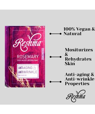 Reshma Beauty Rosemary Soap - 1 Count Pack for Revitalizing Skin - Buy Online on GoSupps.com