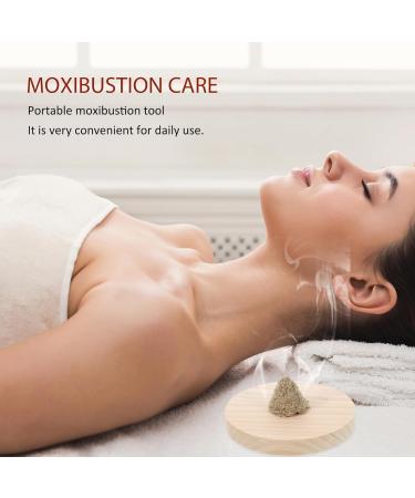 Solustre Wooden Aita Cone Maker Set - DIY Moxa Massage Tool for Home Use - Beech Wood Massage Column - Buy Online on GoSupps.com