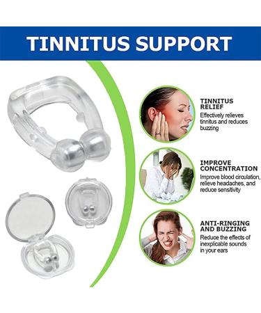 2023 New Tinnitus Relief for Ringing Ears-Device Acupeace Anti-Tinnitus Relief Ear Clip Ear Care Products Stop Ringing (2pair) - Buy Online on GoSupps.com