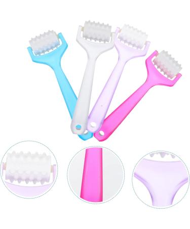 Mikinona 4Pcs beauty massager manual massage tools jade face roller skin care roller tightening tool cosmetic - Buy Online on GoSupps.com
