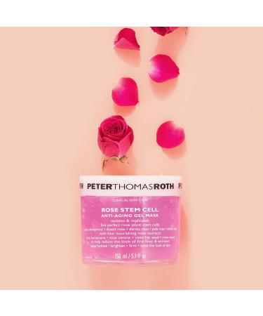 Peter Thomas Roth Rose Stem Cell Anti-Aging Gel Mask - Nourishing Face Care with Aloe Vera Vitamin A & C - Ideal for All Skin Types | International Shipping - Buy Online on GoSupps.com