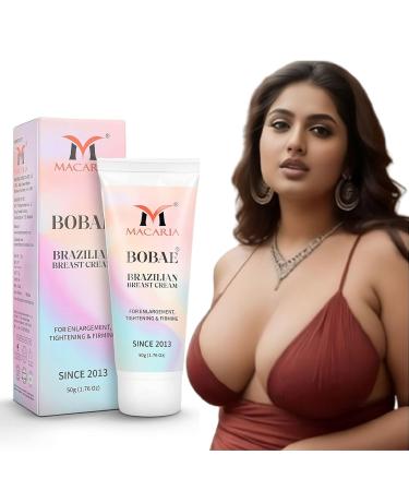 MACARIA Bobae Brazilian Breast Care Cream Firms And Plumps Postpartum Chest Flatness And Sagging Care Breast Enhancement Cream For Dry Cracked s