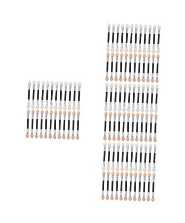 Angoily 96 Pcs Latex Eye Shadow Stick Eyeshadow Double Ended Makeup Brush Eye Shadow