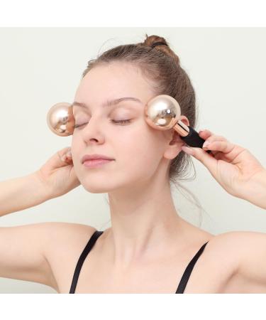 Pfefe Ice Globes for Face & Eyes Unbreakable Stainless Steel Cryo Sticks for Beauty Routines Facials Cold Roller Colling Globes for Puffiness Wrinkles Dark Circles Headaches - Buy Online on GoSupps.com