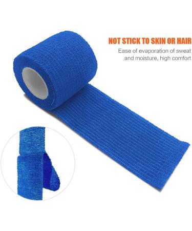 Dewedrt Yellow Sport Self Adhesive Elastic Bandage Wrap Tape for Knee Support Pads Finger Ankle Palm - Buy Online on GoSupps.com