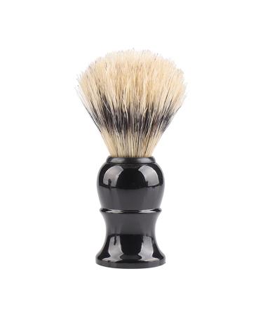 Men's Plastic Boar Brush Tools Bristles Shaving Foam Care Handle Brush Ocj641 1 Piece (1 Pack) B