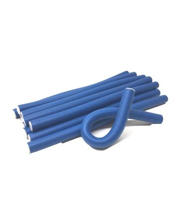 Twist-flex Hair Roller Curling Rods - 1/2 Diameter, 9.5 Length - 12 Pack - Buy Online on GoSupps.com