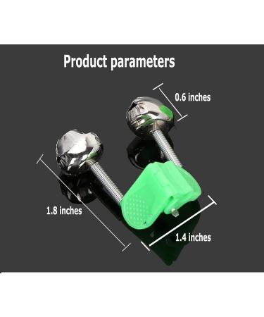 FASPLORE 20 Pcs Fishing Bells for Rods with 10 Glow Sticks - Bite Alarm Indicator - Buy Online on GoSupps.com