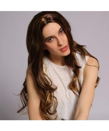 Buy Long Curly Synthetic Wig for Women - Brazilian Cosplay Wavy Hair | 60s 70s 80s Styles - International Shipping - Buy Online on GoSupps.com