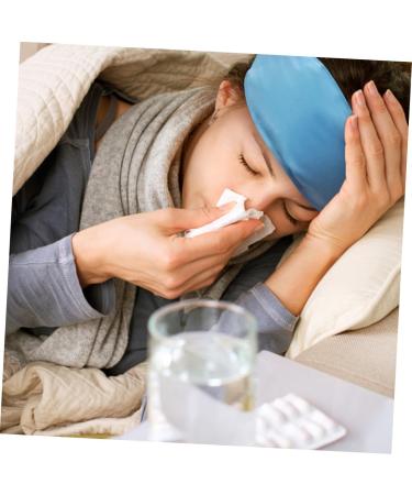 MAGICLULU Simple Blindfold Eye Accessories Eye Cover for Sleeping Cooling Eye Pads Sleeping Patch Disposal Bags Eye Patch Body Weight Shields Cold Eye Gel Fashion 21*10cm Blue - Buy Online on GoSupps.com