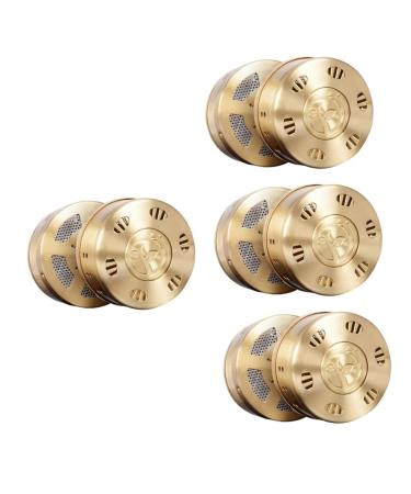 Gleavi 4er-Box Moxa holder Accessories Moxibustionpassen MoxaStaben thicken Urine Portable MOSIBUSITION-BOX Compact Moxibusion-Box Moxa burner Arza-Box Moxibusion Device Goldenx4Stk 8x8cmx4Pcs
