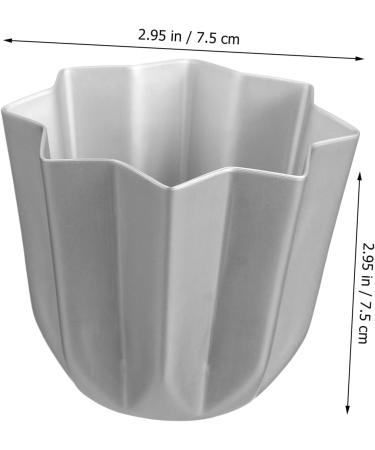 PRETYZOOM 6 Pcs Octagonal Cake Mold Baking Pan Roasting Pan Mini Paper Cups Cake Baking Mold Dessert Non Stick 7.5x7.5x6.5cmx3pcs Silverx3pcs - Buy Online on GoSupps.com