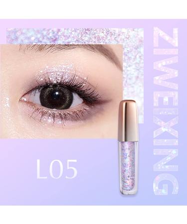 HEXZE Liquid Glitter Eyeshadow - Metallic Sparkle, Long-Lasting, Waterproof | L05 (2g) - Buy Online on GoSupps.com