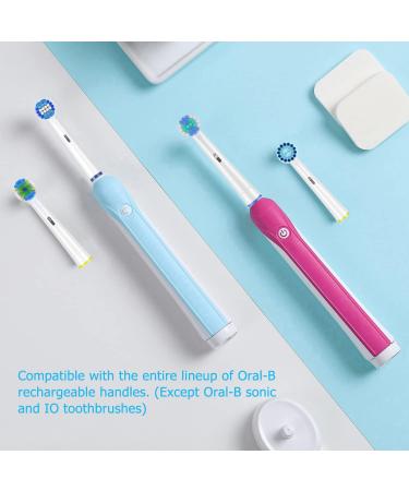Braun Oral B Electric Toothbrush Replacement Heads 16 Pack Compatible with Pro Smart Genius - White - Buy Online on GoSupps.com