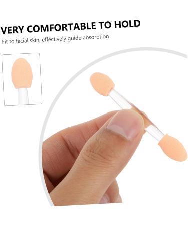 Baluue 50pcs Double Ended Eyeshadow Brush Sponges Makeup Eyeshadow Makeup Tools Eyeshadow Sticks Emulsion - Buy Online on GoSupps.com