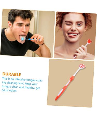 Housoutil Portable Tongue Cleaner Brush - Effective Scraping Tool for At-Home Oral Hygiene - Buy Online on GoSupps.com