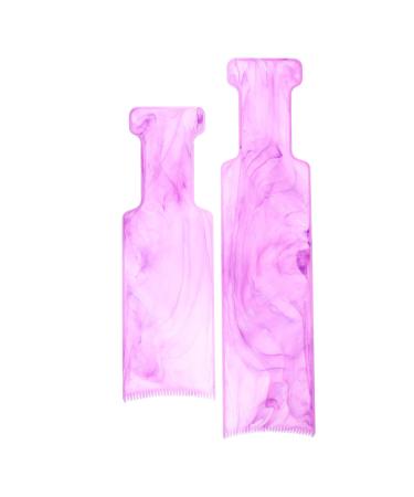 Homoyoyo 2 Pi ces Planche de Coloration Cheveux Motif Marbre Outil Coiffure Durable pour M ches Coloration et Soins Kit Professionnel pour Salon et Usage Maison