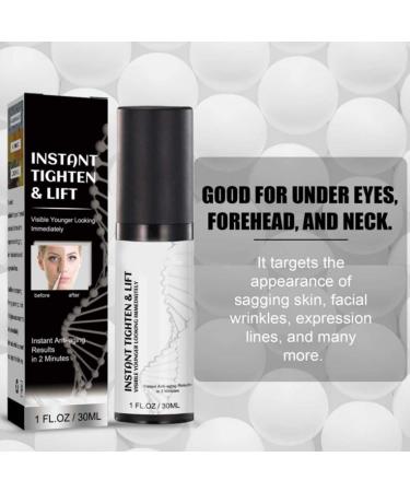 Instant Face Lift Cream Instant Lift Neck Eye Tightening Lifting Serum Anti-aging Face Cream For Tightener Skin Fine Lines & Wrinkles Within 2 Minutes Lifting Loose Sagging Skin for All Skin (1PC) - Buy Online on GoSupps.com