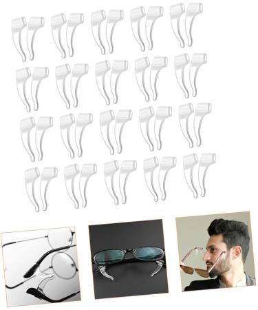 Gleavi 24 Pairs Anti-Slip Silicone Glasses Hooks & Ear Protectors - Replaceable Holders for Secure Comfort - Buy Online on GoSupps.com