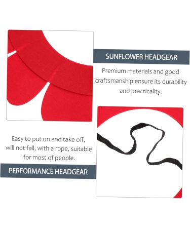 SKISUNO Sunflower Headgear 2pcs Sunflower The Flowers Newborn Children's Clothing Sunflower Headband - Buy Online on GoSupps.com