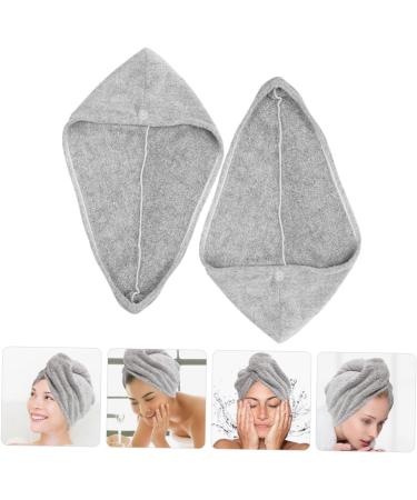 Buy Amosfun 2pcs Dry Hair Cap - Fast Drying Turban & Shower Towel Wrap for Efficient Hair Drying | International Shipping Available - Buy Online on GoSupps.com