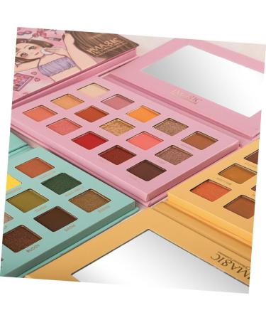 Healvian 2 Pcs Eyeshadow Powder Female Eyeshadow Cosmetic Pallet Portable Eyeshadow Compact Eyeshadow Palette 1 count (Pack of 1) Greenx2pcs - Buy Online on GoSupps.com