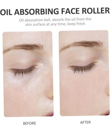 FRCOLOR 5pcs Volcanic Stone Oil-Absorbing Facial Roller - Control Oily Skin & Enhance Your Beauty Routine - Buy Online on GoSupps.com