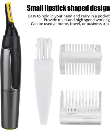 smtfcty Ear and nose hair clipper for men women eyebrow trimmer beard trimmer professional precision titanium detail trimmer for sideburns neck and face other detailing - Buy Online on GoSupps.com
