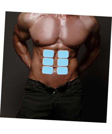 Solustre 40 STK Fitness Equipment Gel Pads for Abdominal Stimulators & Ice Hockey Helmets - Replacement Hydrogels & ABS Stickers - Buy Online on GoSupps.com