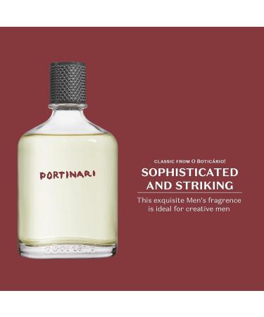 Portinari Eau de Toilette by O Boticario | Long Lasting Perfumes for Men | Fresh Citrus & Spice Men's Fragrance (3.38 fl oz) - Buy Online on GoSupps.com