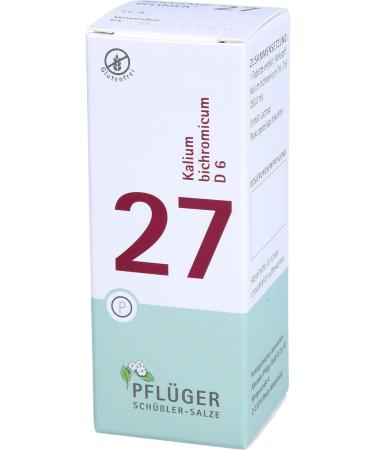 Buy Biochemistry Pfl ger 27 Kalium Bichromic D6 Tablets - 100 Pieces | Fast International Shipping - Buy Online on GoSupps.com