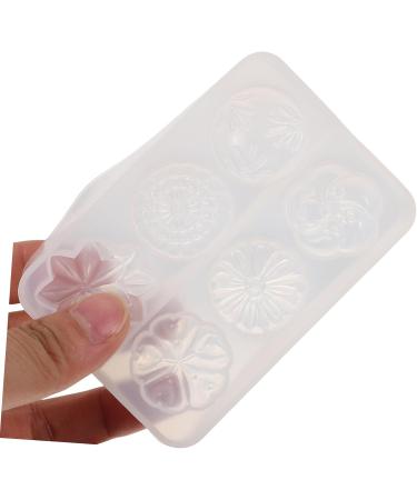 Hohopeti Silicone Mold Biscuit Mold Cooking Supplies Mold for Cooking Lovely Mold Crystal Epoxy 9x6.2cm As Shown - Buy Online on GoSupps.com