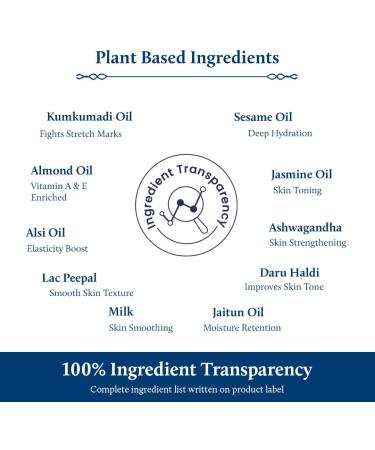 Blue Nectar Saffron & Almond Oil | Fights Stretch Marks & Scars | Moisturizes & Nourishes Skin | Natural Glow Enhancer | For All Skin Types (12 Herbs 200ml) - Buy Online on GoSupps.com