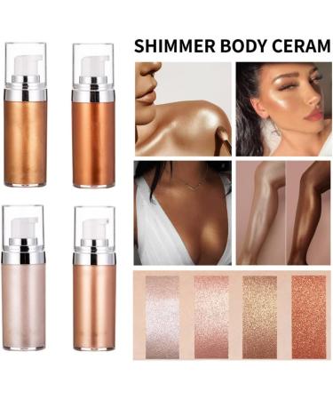 Face Body Luminizer Illuminator Cream Spray Contour Highlighter Liquid Bronzer Luminizer Style2 makeup - Buy Online on GoSupps.com