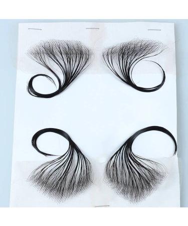 Mcclay Swiss HD Lace Edges for Black Women - Soft Natural Baby Hair Stripes - Real Human Hair - Black Color - 4 Pcs - Buy Online on GoSupps.com