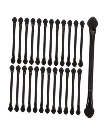 POPETPOP 25 Pcs Double Ended Eye Shadow Stick Sponges Makeup Cosmetic Lip Mask Brush Lipstick Brush Miss Girl