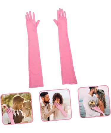  FRCOLOR FRCOLOR 1 Pair Long Elbows Woman for Dance Tea Party Long Women Elastic Women Anti-Sun Long Bride Polyester - Buy Online on GoSupps.com