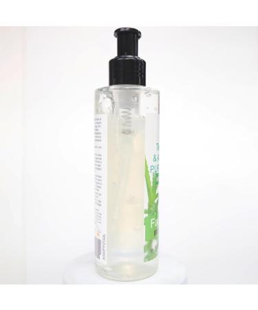 Facial Moisturing & Cleansing Gel for Oily Skin Combination Skin Acne-Prone Skin: Impurities Cleanser Pore Minimizer Blemish Control Imperfection Reducer - 200 ml - Buy Online on GoSupps.com