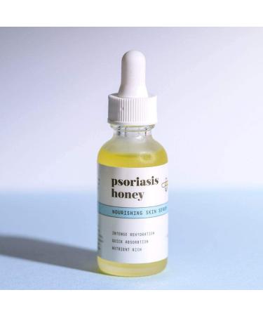 Psoriasis Honey Nourishing Scalp and Skin Serum with Jojoba Oil and Lavender Essential Oils - 1oz - Buy Online on GoSupps.com