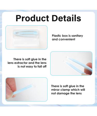 Ownfeel 4 Pack Contact Lens Remover and Inserter Tool for Soft Lenses Contact Lens Applicator with Tweezers Storage Case Contact Lens Handling Kit Suction Stick Handler with Soft Tip for Travelling - Buy Online on GoSupps.com
